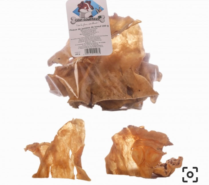 Peau de Bœuf 🐂 pour chiens - Canigourmand