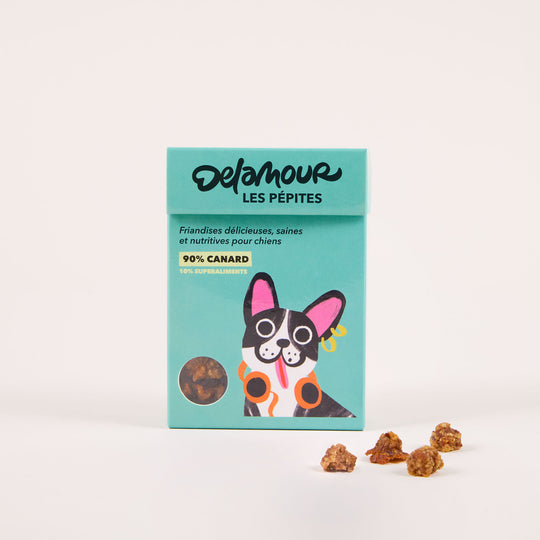 Friandises chien les Pépites - Recette Canard - Delamour