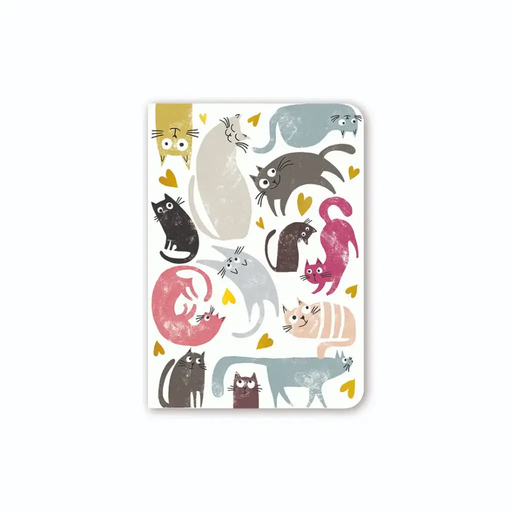 Carnet mini souple A6 Cool Cats - Cartes d'Art