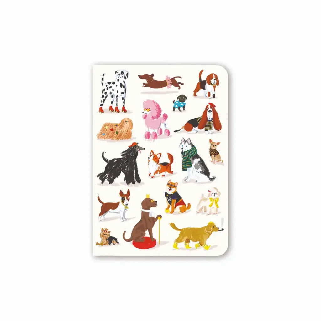 Carnet mini souple A6 les Toutous - Cartes d'Art