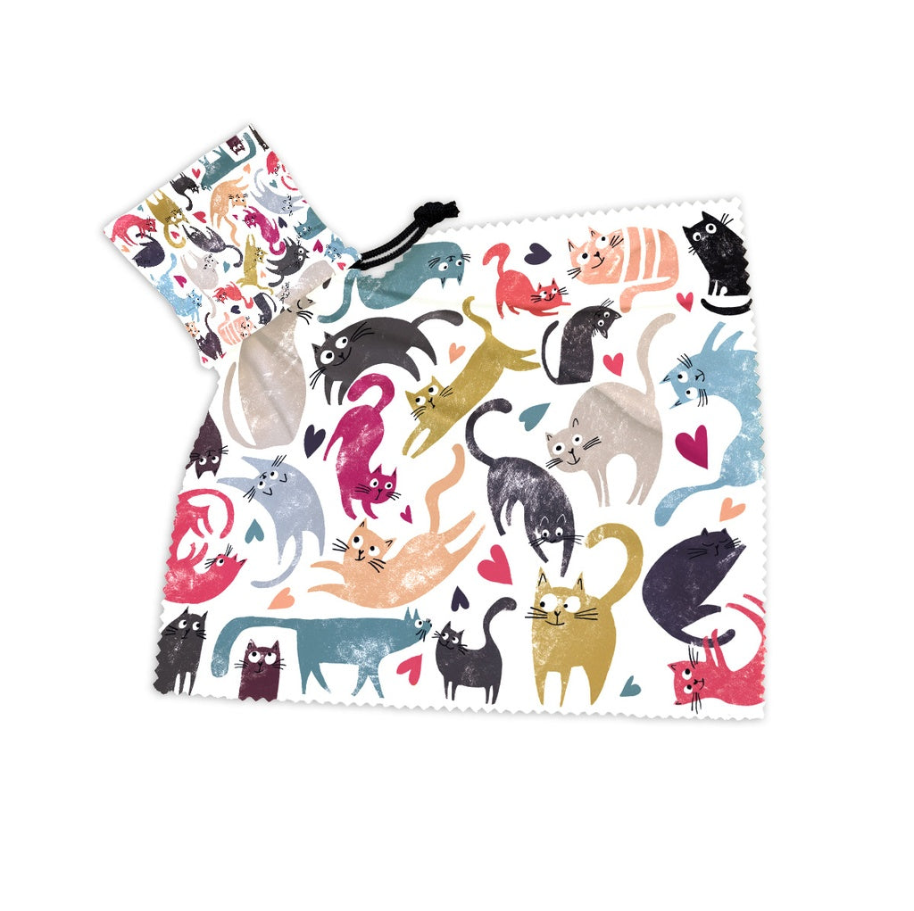 Chiffonnette Cool Cats - Cartes d'art