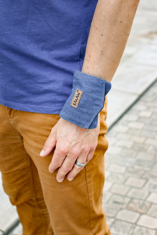 Pochette à friandises chiens Blue Jean - Bracelet balade