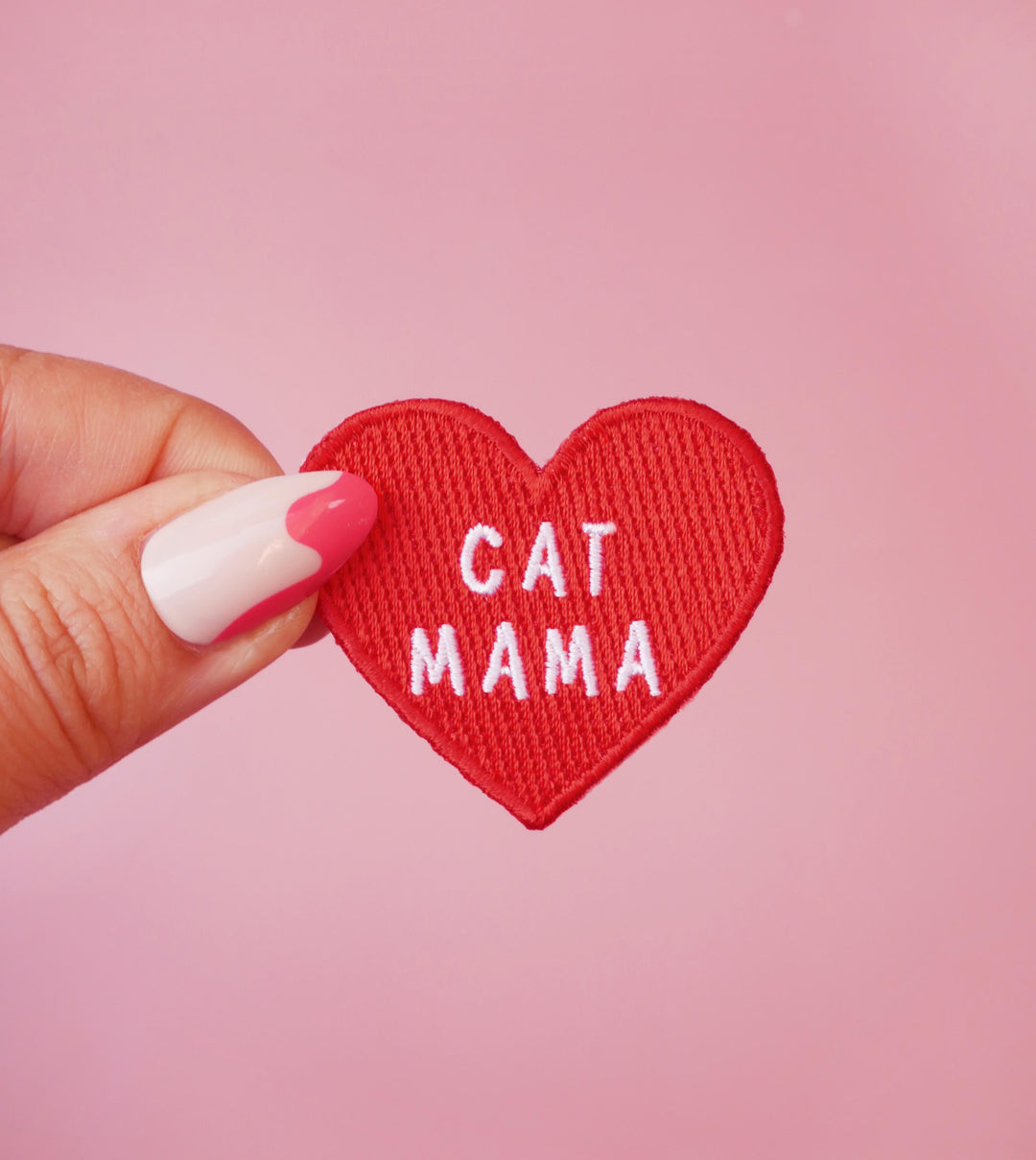 Patch thermocollant vêtements - Cat mama - Malicieuse