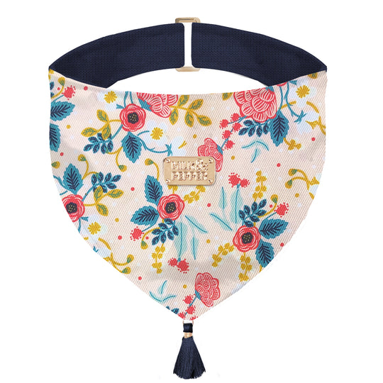 Bandana foulard Eglantine pour chiens - printemps été Milk and Pepper