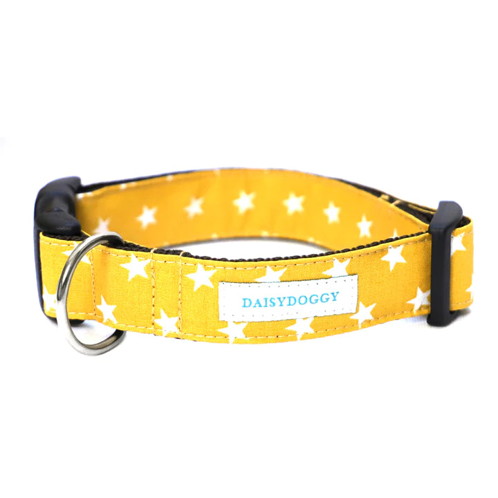 collier pour chiens daisy doggy ocre