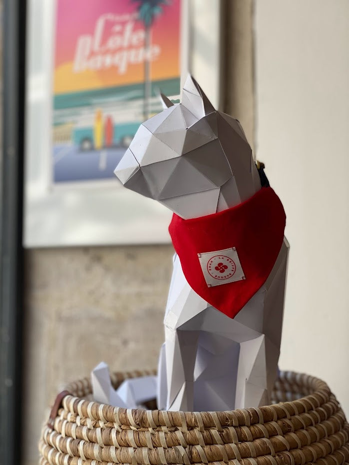 Bandana foulard Fêtes de Bayonne pour chien - EMAN