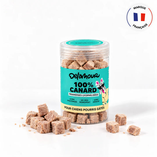 Friandises chiens et chats - lyophilisées - Delamour