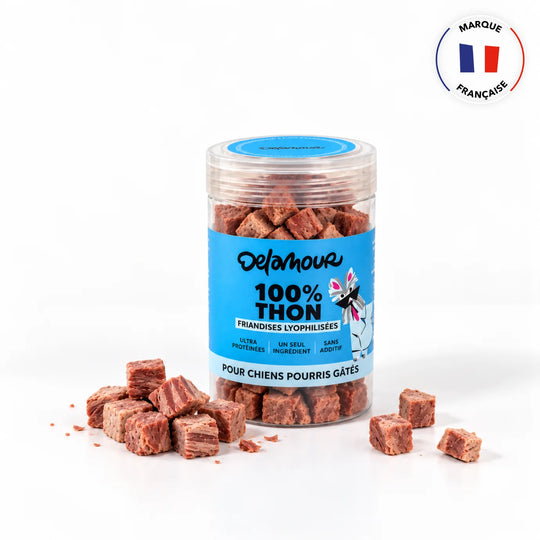 Friandises chiens et chats - lyophilisées - Delamour