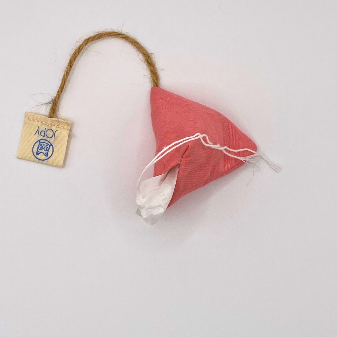 Jouet pour chat à la cataire - rechargeable - sachet de thé - Jopy