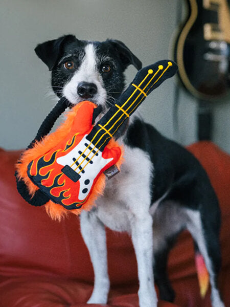 Jouet pour chiens - Guitare électrique - années 90 - Inooko