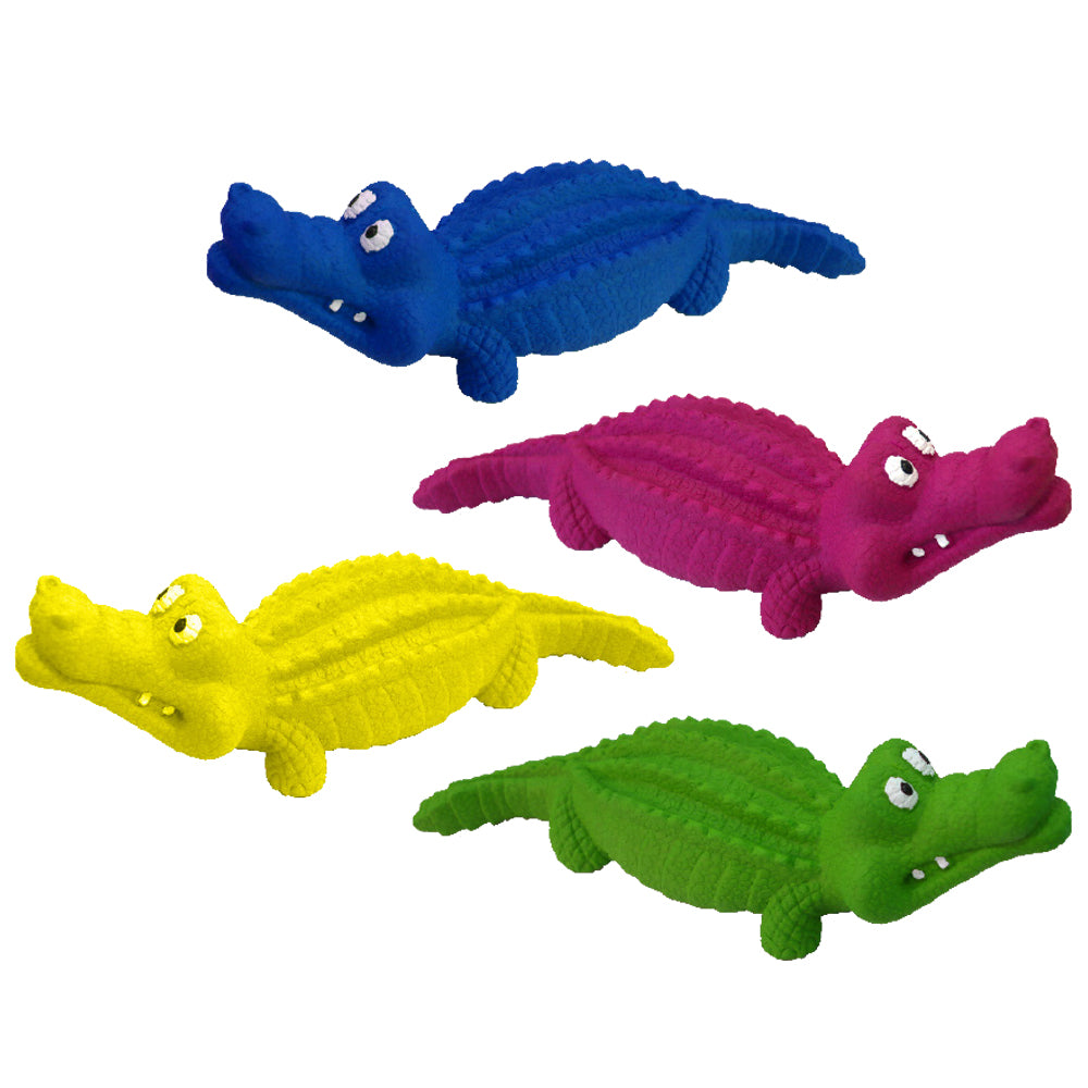 jouet de mastication en forme de crocodile pour vos chiens  arôme poulet