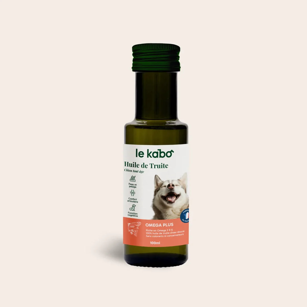 Huile de truite française pour chiens JOPY KABO