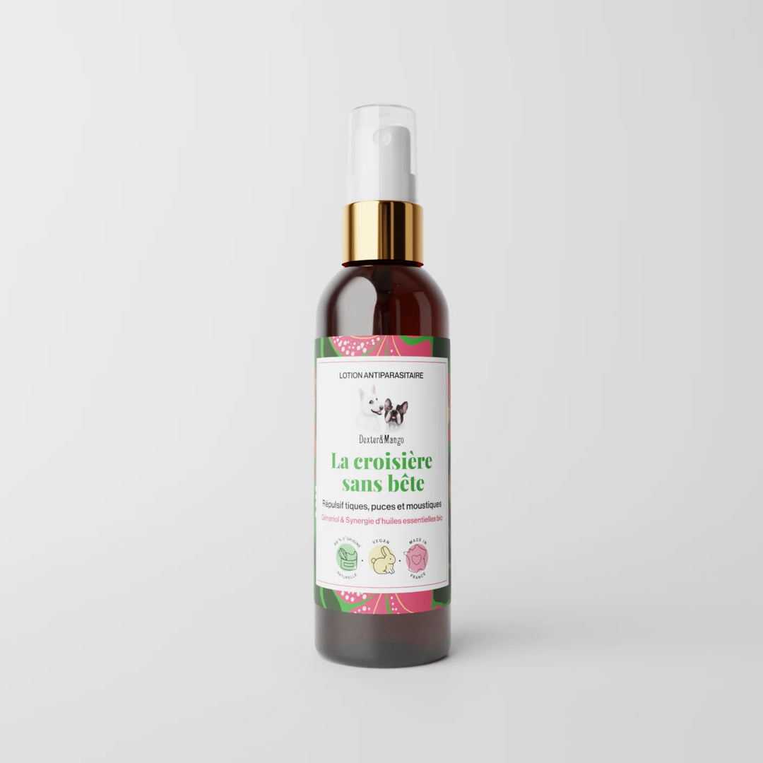 Lotion antiparasitaire croisière sans bête - chien - Dexter Mango