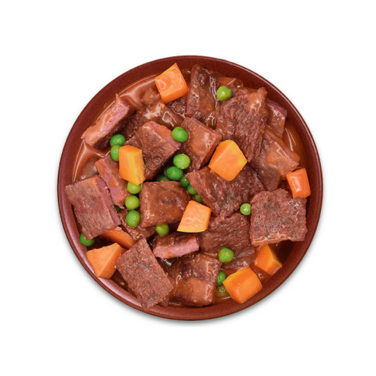 Ragoût bœuf pour chiens - cassolettes - Alpha Spirit