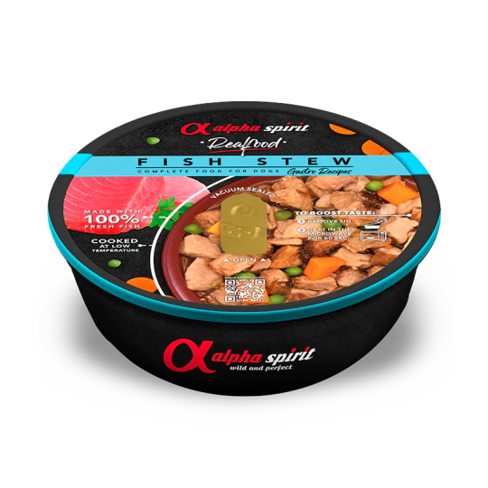 Ragoût thon pour chiens - cassolettes - Alpha Spirit