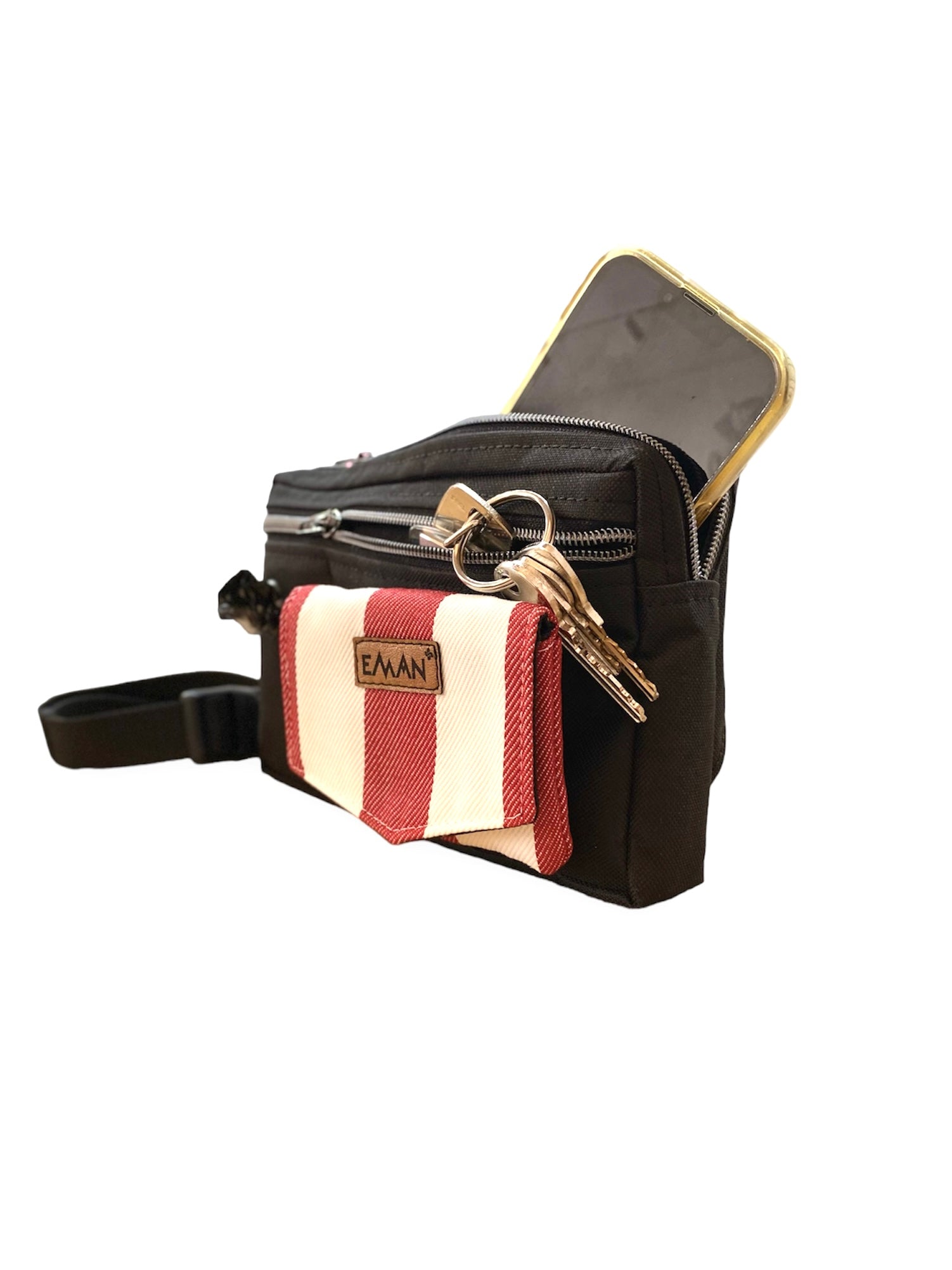 Sac banane et pochette friandises pour chien Collection Jean Vier