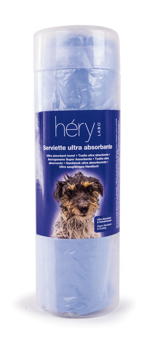 Serviette ultra absorbante chien - Hery Martin Sellier