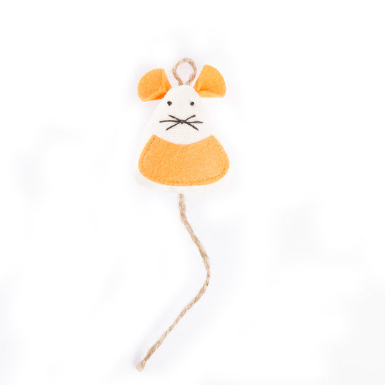 jouet en forme de souris pour chat compatible aux cannes à pêches pour chat