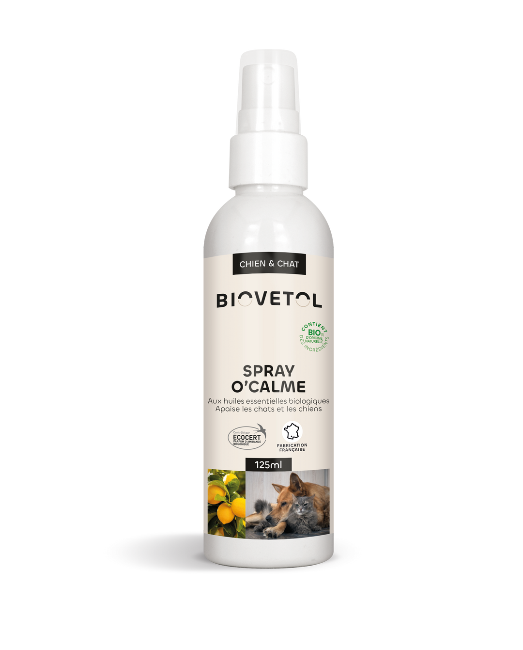 Spray d'ambiance apaisant chiens-chats O'calm Biovetol BABINE Concept -Store Spray d'ambiance apaisant chiens-chats O'calm Biovetol BABINE Concept -Store