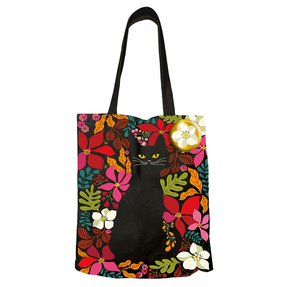 Sac Tote Bag Le Chat Noir - Cartes d'Art