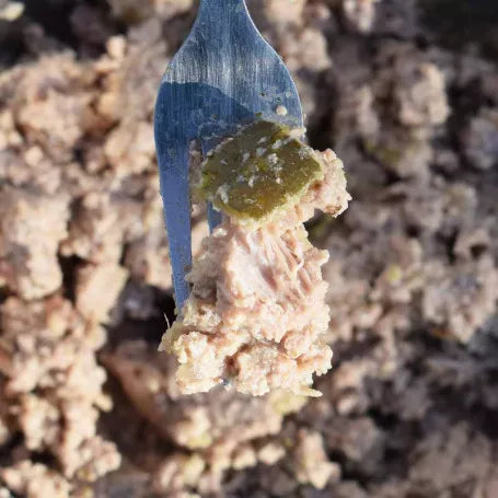 Pâtée pour chiens au poulet et lotte - Atavik