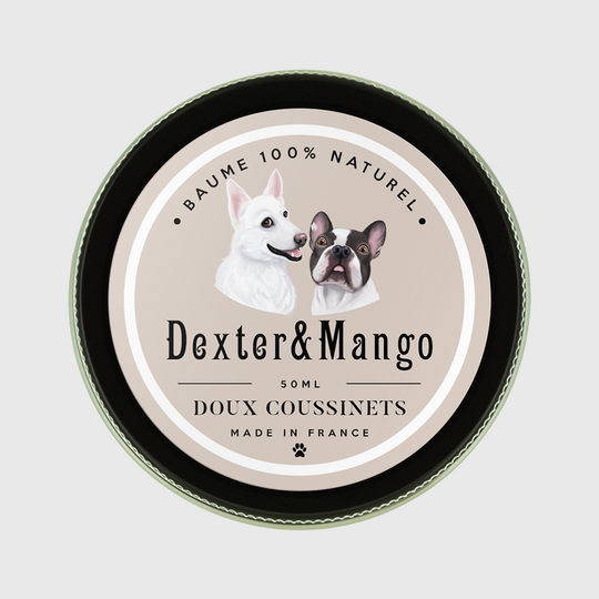 Baume Doux Coussinets pour chiens 🐶 Dexter & Mango