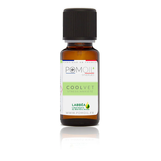 COOLVET Synergie d'Huiles essentielles Pomoil contre le stress et l'anxiété de vos chiens et chats🐾