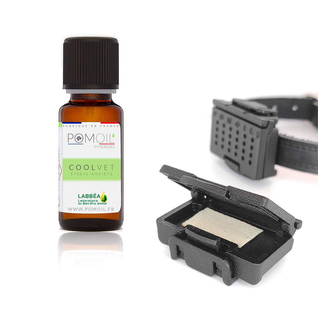 COOLVET Synergie d'Huiles essentielles Pomoil contre le stress et l'anxiété de vos chiens et chats🐾