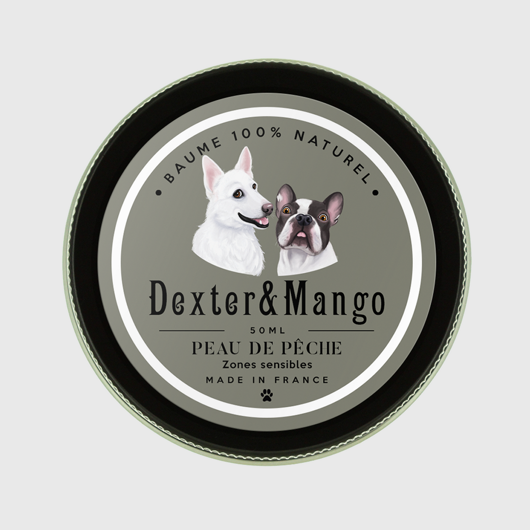 Baume Peau de Pêche pour chiens 🍑 Dexter & Mango